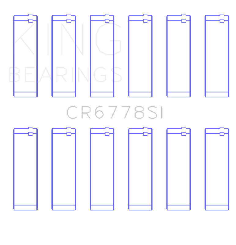 King Engine Bearings — King Engine Bearings Audi Acz/Aah/Ack/Aej/Asn/Ltr (Size +0.25mm) Connecting Rod Bearing Set
Engine Bearing