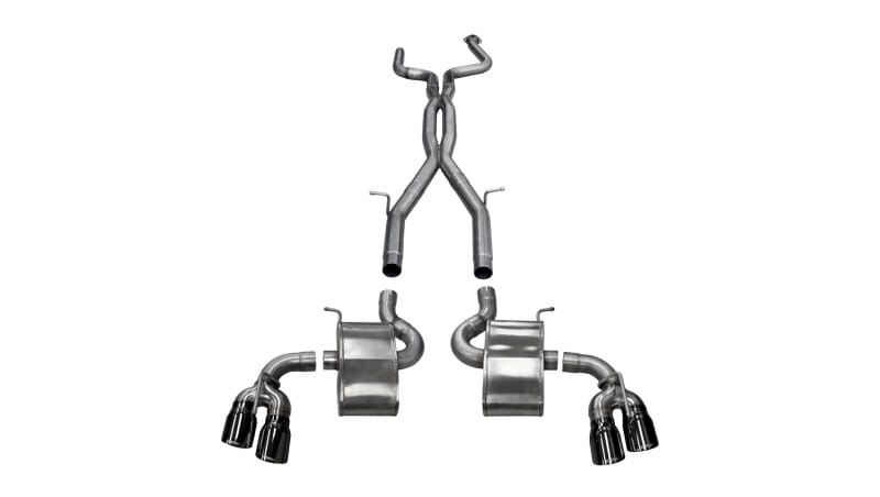 CORSA Performance — Corsa 16-18 Chevy Camaro SS Xtreme+ 2.75in Cat-Back Dual Rear Exit w/ Single 4.5in Black PVD
Exhaust