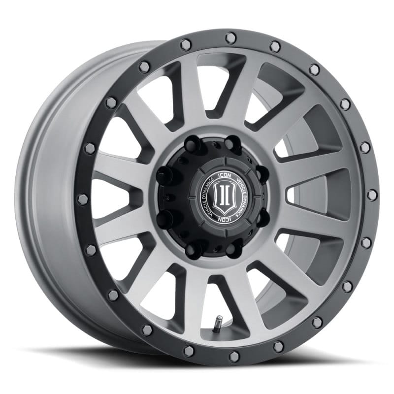 ICON — ICON Compression HD 18x9 8x170 6mm Offset 5.25in BS Titanium Wheel
COMPRESSION HD WHEEL