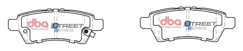 DBA — DBA 04-12 Nissan Pathfinder 4.0L Street Series Rear Brake Pads
Brake Pad