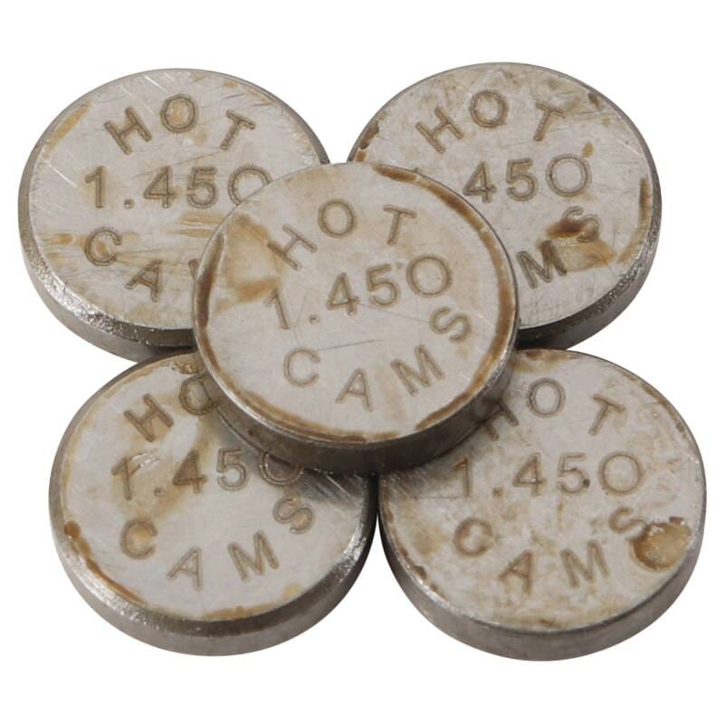 Hot Cams — Hot Cams 07-16 CRF 150 R/2016 CRF 150 RB Big Wheel 1.450mm Shim Kit - 5 Pack