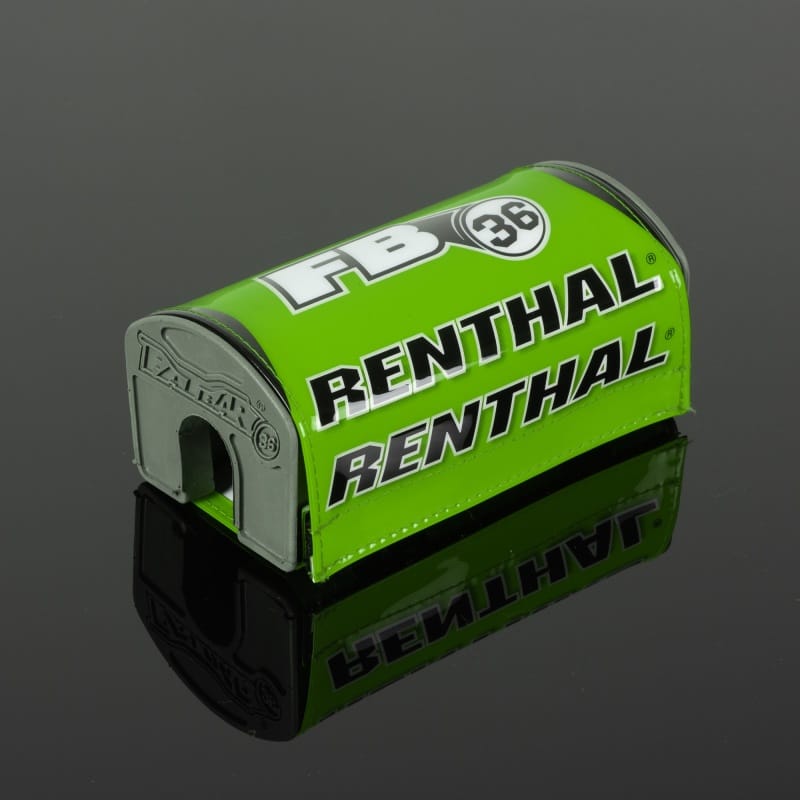 Renthal — Renthal Fatbar 36 Pad - Green/ White/ Black