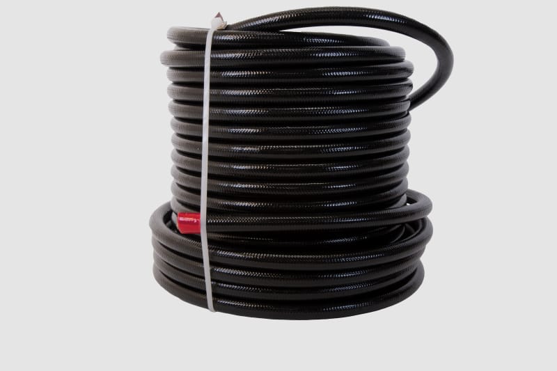 Aeromotive — Aeromotive PTFE SS Braided Fuel Hose - Black Jacketed - AN-08 x 8ft
Hose