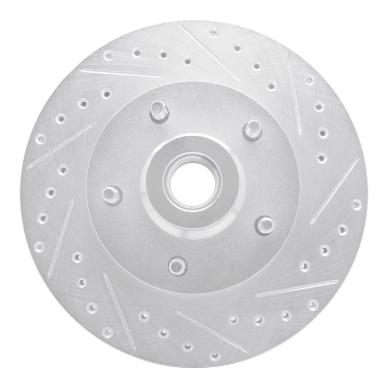 R1 Concepts — R1 03-03 Dodge Ram 1500 Van Front Right Drilled & Slotted Silver Brake Rotor
R1 Brake Rotor Drill