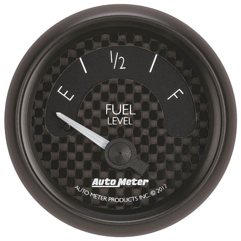 AutoMeter — GAUGE, FUEL LEVEL, 2 1/16" , 240OE TO 33OF, ELEC, GT
