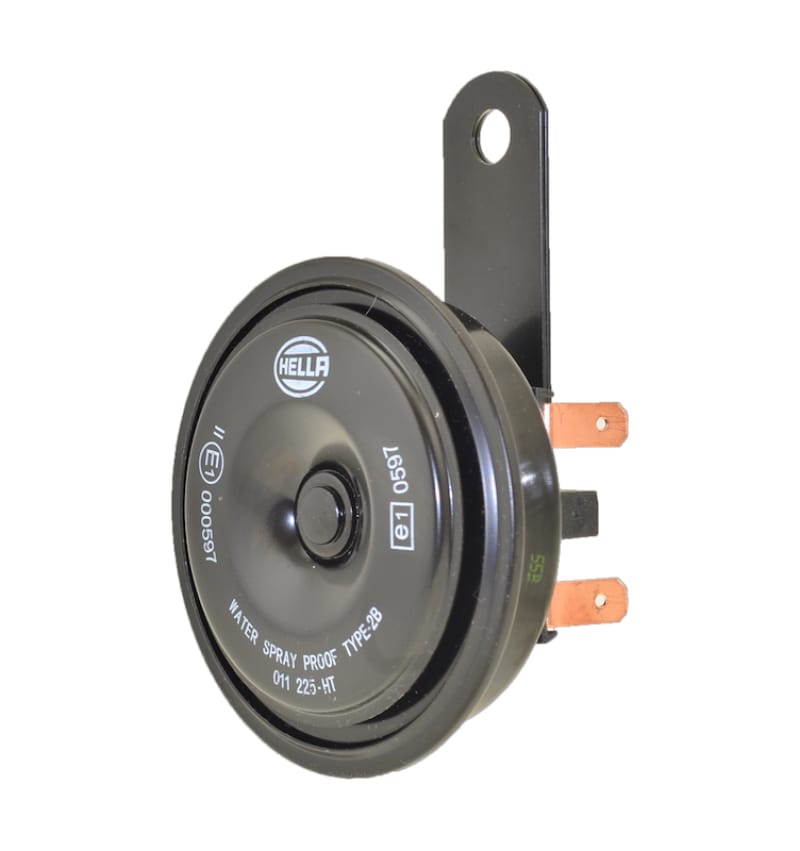 Hella — Hella Horn Bx Blk Disc Ht 77Mm 12V Univ
HORN BX BLK DISC