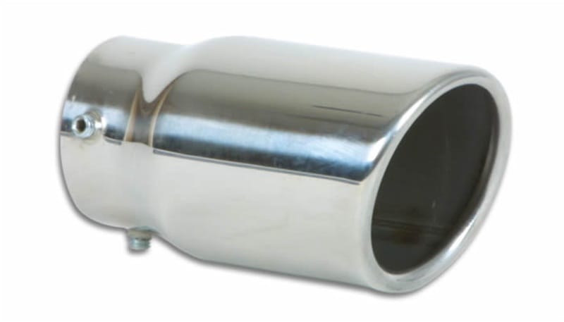 Vibrant — Vibrant 3in Round SS Bolt-On Exhaust Tip (Single Wall Angle Cut Rolled Edge)
2.25ID3"ODBolt-OnTip
2.25"BoltOnExhTipRnd
ExhstTailPipeTip