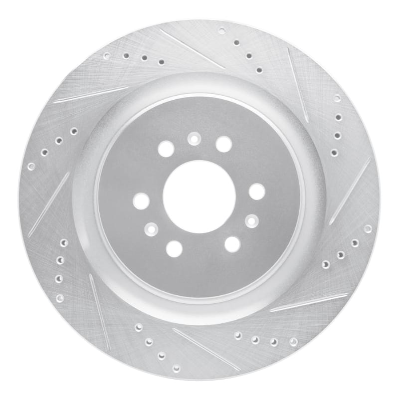 R1 Concepts — R1 04-11 Cadillac STS Rear Right Drilled & Slotted Silver Brake Rotor
R1 Brake Rotor Drill