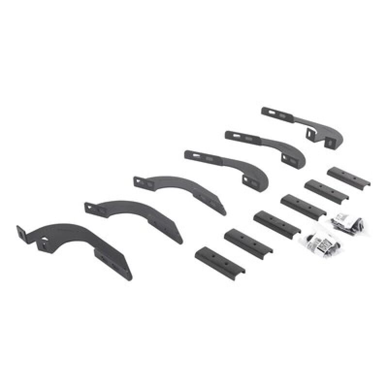 Go Rhino — Go Rhino 05-22 Toyota Tacoma DC 4DR Mounting Brackets (V-Series V3/RB10 Slim/RB20 Slim) - Tex. Blk
VSrs Mounting Brckts