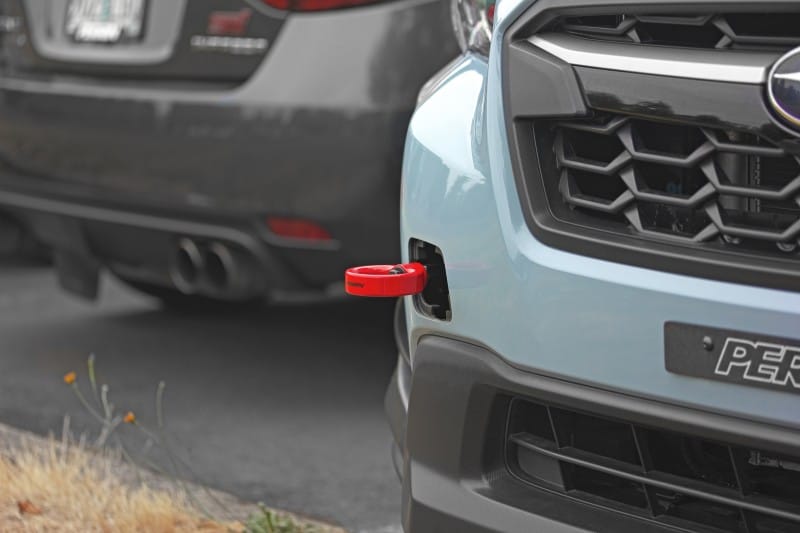 Perrin Performance — PERRIN 22-25 Subaru WRX / 18-23 Crosstrek / 20-25 OBXT / 17-23 Impreza Tow Hook Kit (Front) - Red
paPSP-BDY-237RD