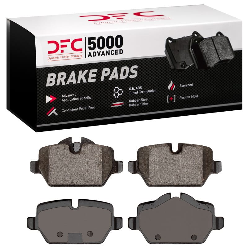 DFC — DFC 05-16 BMW 120i (Mexico) Rear 5000 Advanced Low Metallic Brake Pads
DFC Brake Pad Set