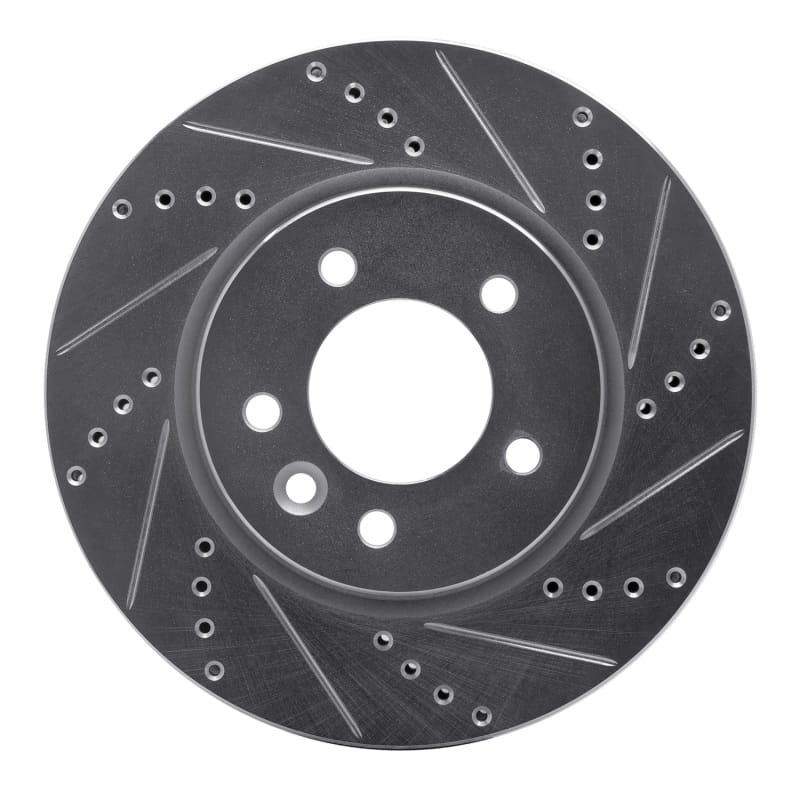 R1 Concepts — R1 05-07 Land Rover LR3 Front Right Drilled & Slotted Silver Brake Rotor
R1 Brake Rotor Drill