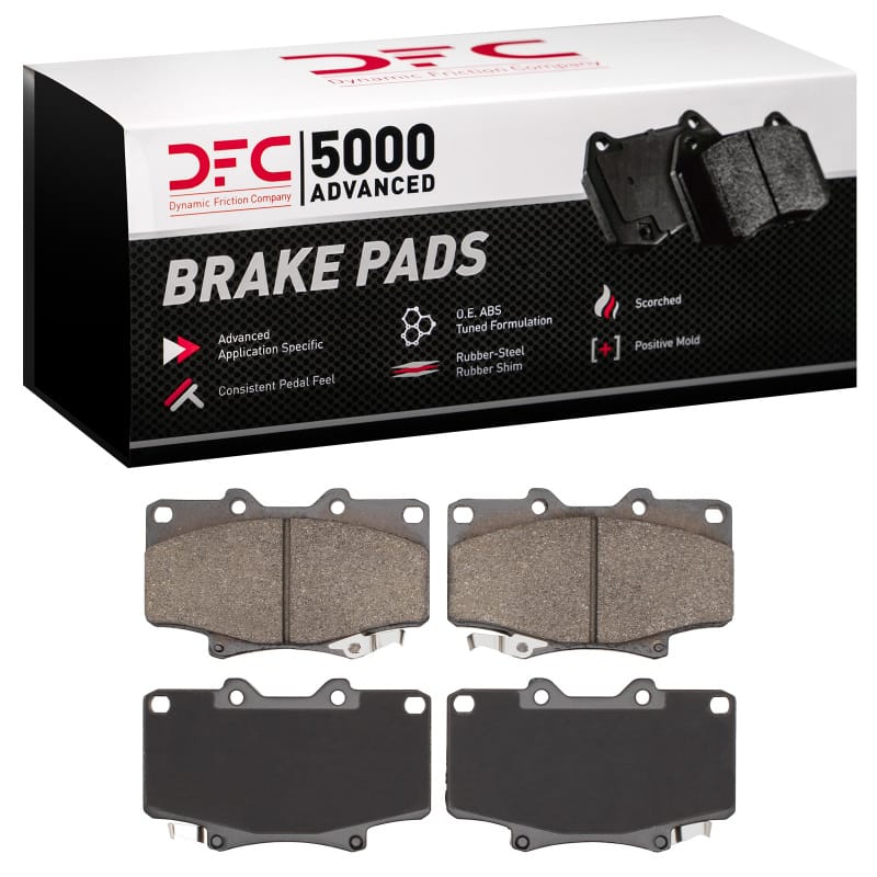 DFC — DFC 90-97 Lexus LX450 Front 5000 Advanced Semi Metallic Brake Pads
DFC Brake Pad Set