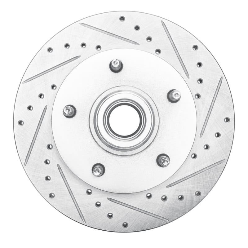 R1 Concepts — R1 94-01 Ford E-150 Econoline Club Wagon Front Right Drilled & Slotted Silver Brake Rotor
R1 Brake Rotor Drill