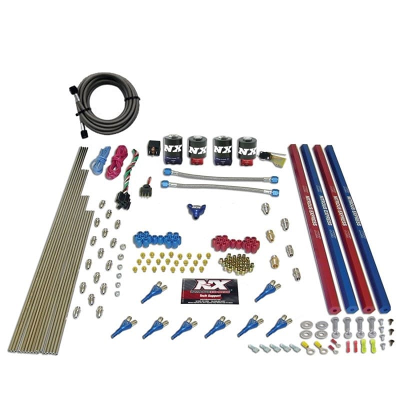 Nitrous Express — Nitrous Express Shark/Alc (250-650HP) 2 Solenoid Nitrous Kit w/o Bottle
Injection System Kit
N2OSys