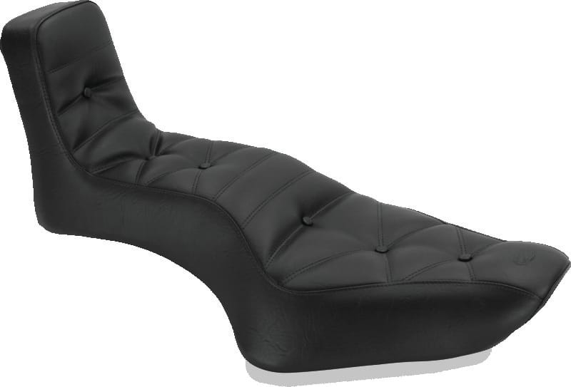 Mustang Motorcycle — Mustang 23-24 HD CVO Road Glide(ST), 2024 Rd Glide and Street Glide Deluxe Pass Arm Backrest - Black