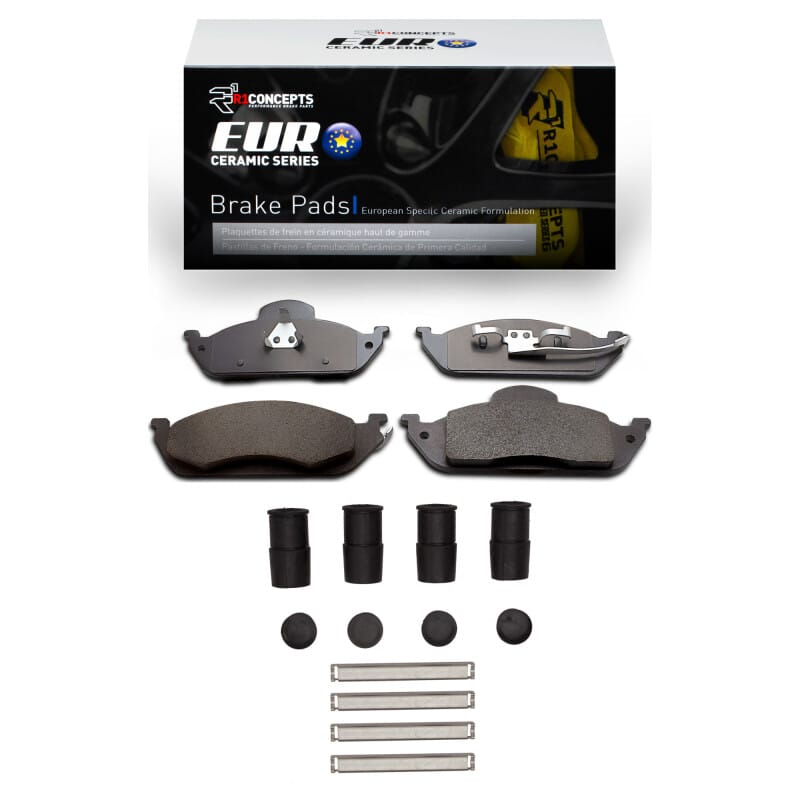 R1 Concepts — R1 98-05 Mercedes-Benz ML320 Front Euro Ceramic Pads & Hardware Kit
R1 Euro Ceramic Pads