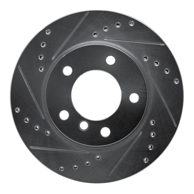 R1 Concepts — R1 05-07 BMW 120i (Mexico) Front Left Drilled & Slotted Silver Brake Rotor
R1 Brake Rotor Drill