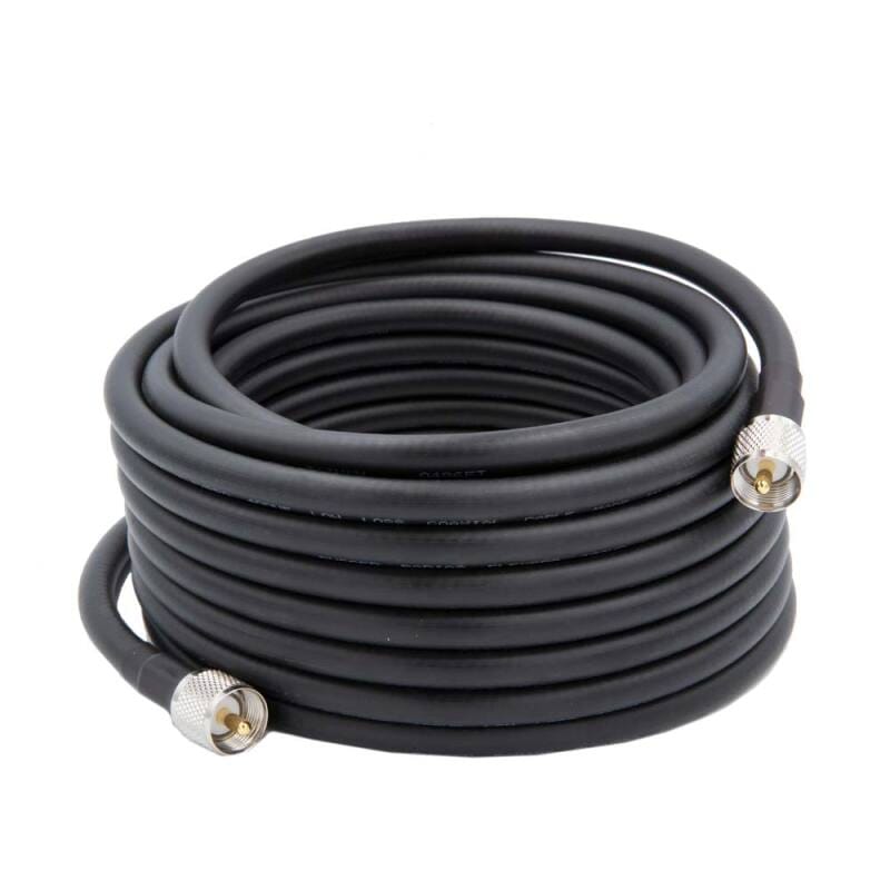 Rugged Radios — Rugged Radios HD Flag Pole Antenna Coax Cable for Base Camp and Base Stations 25 Foot