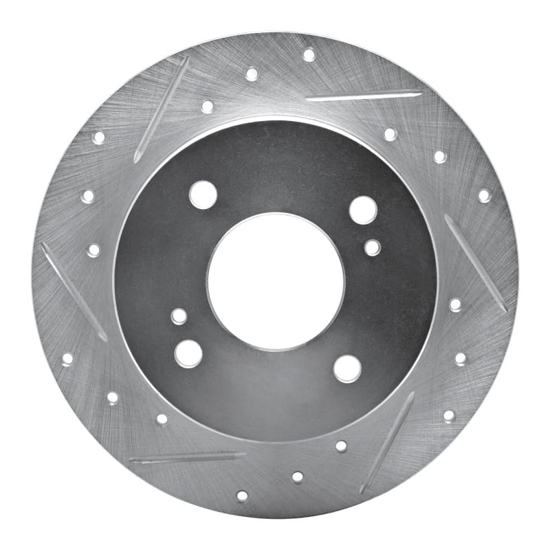 R1 Concepts — R1 89-98 Nissan 240SX Rear Left Drilled & Slotted Silver Brake Rotor
R1 Brake Rotor Drill
