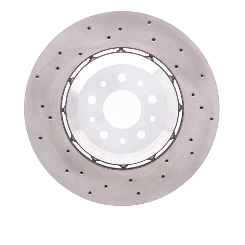 DFC — DFC 15-20 Alfa Romeo 4C Front Drilled GeoSPEC Coated Rotor