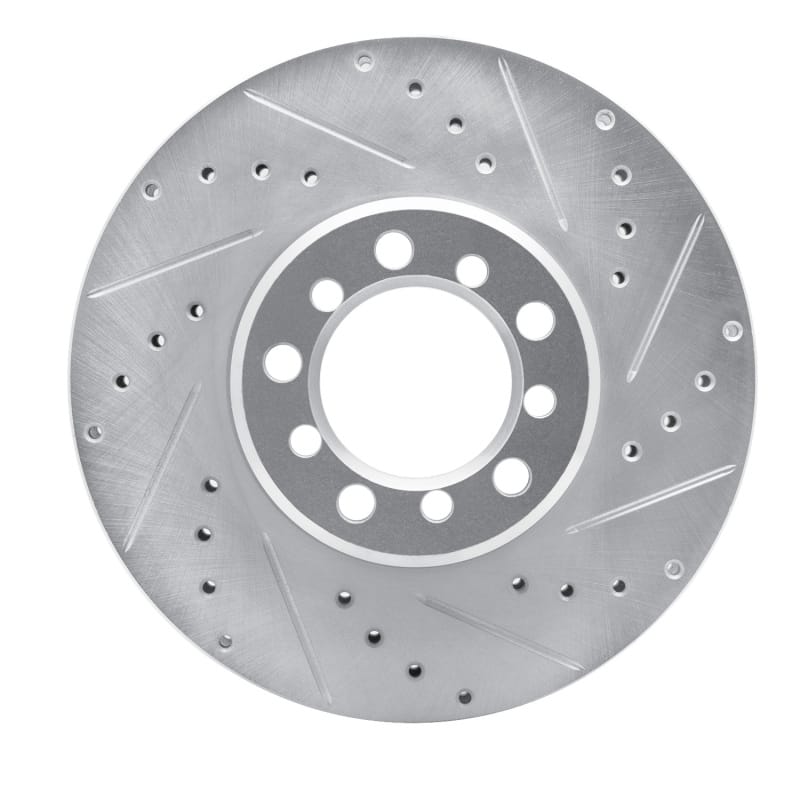 R1 Concepts — R1 85-91 Mercedes-Benz 560SEC Front Right Drilled & Slotted Silver Brake Rotor
R1 Brake Rotor Drill