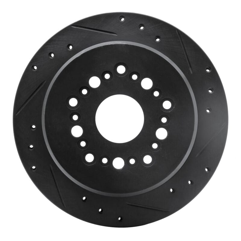 R1 Concepts — R1 92-98 Lexus SC300 Rear Right Drilled & Slotted Black Brake Rotor
R1 Brake Rotor Drill