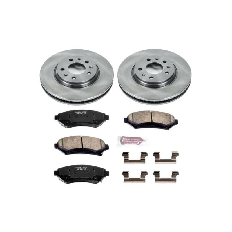 PowerStop — Power Stop 2004 Cadillac Seville Front Autospecialty Brake Kit