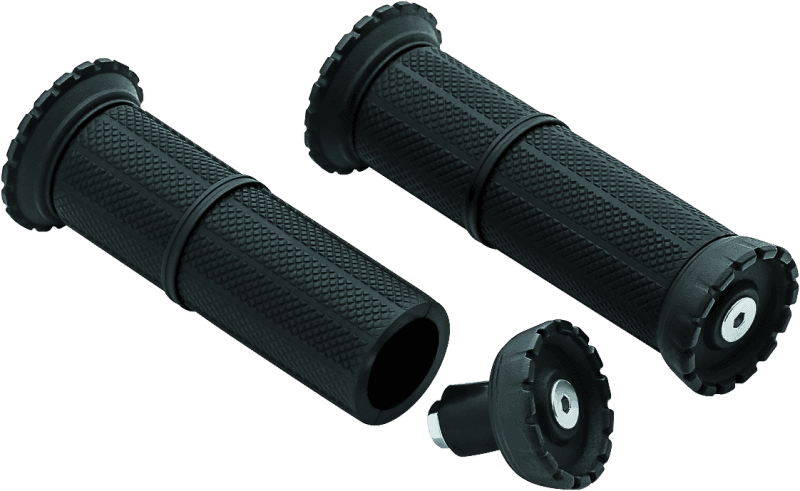 Kuryakyn — Riot Universal Grips For 1 in. Satin Black