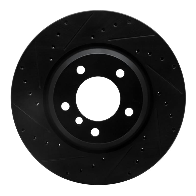 R1 Concepts — R1 06-12 BMW X1 (USA/Canada) Front Left Drilled & Slotted Black Brake Rotor
R1 Brake Rotor Drill