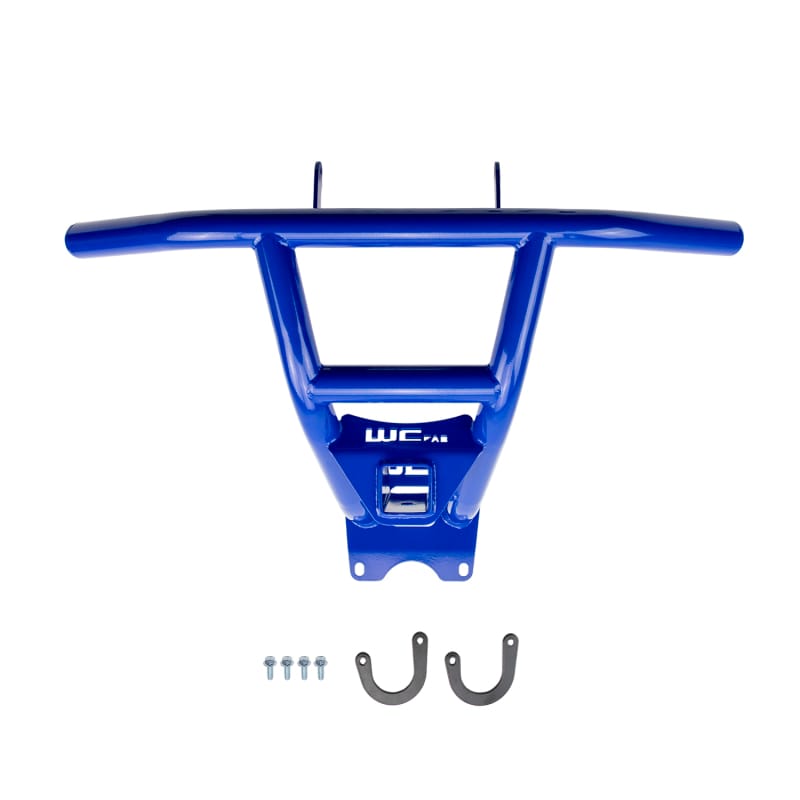 Wehrli — Wehrli 19-22 Honda Talon X/R Rear Bumper with Receiver Hitch - Talon Blue