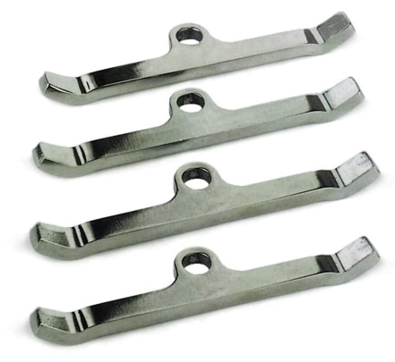 Moroso — Moroso Ford Valve Cover Hold Downs - Steel - Chrome Plated - Set of 4