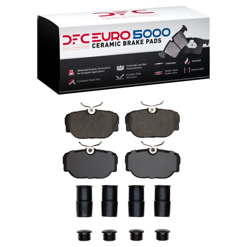 DFC — DFC 84-91 BMW 325es Front Euro 5000 Ceramic Brake Pads and Hardware Kit
DFC EURO Pads + HW