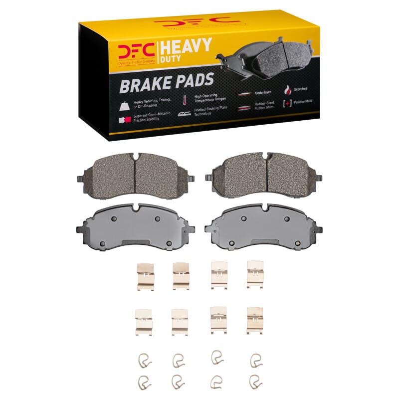 DFC — DFC 21-25 Ford Transit-150 Front Heavy Duty Pads and Hardware Kit