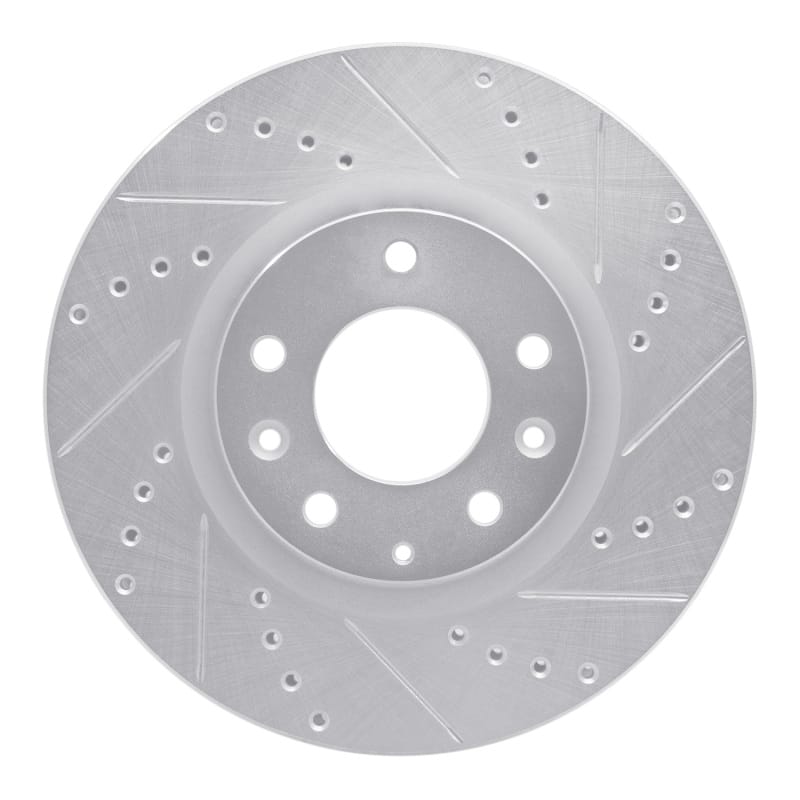 R1 Concepts — R1 04-08 Mazda RX-8 Front Right Drilled & Slotted Silver Brake Rotor
R1 Brake Rotor Drill