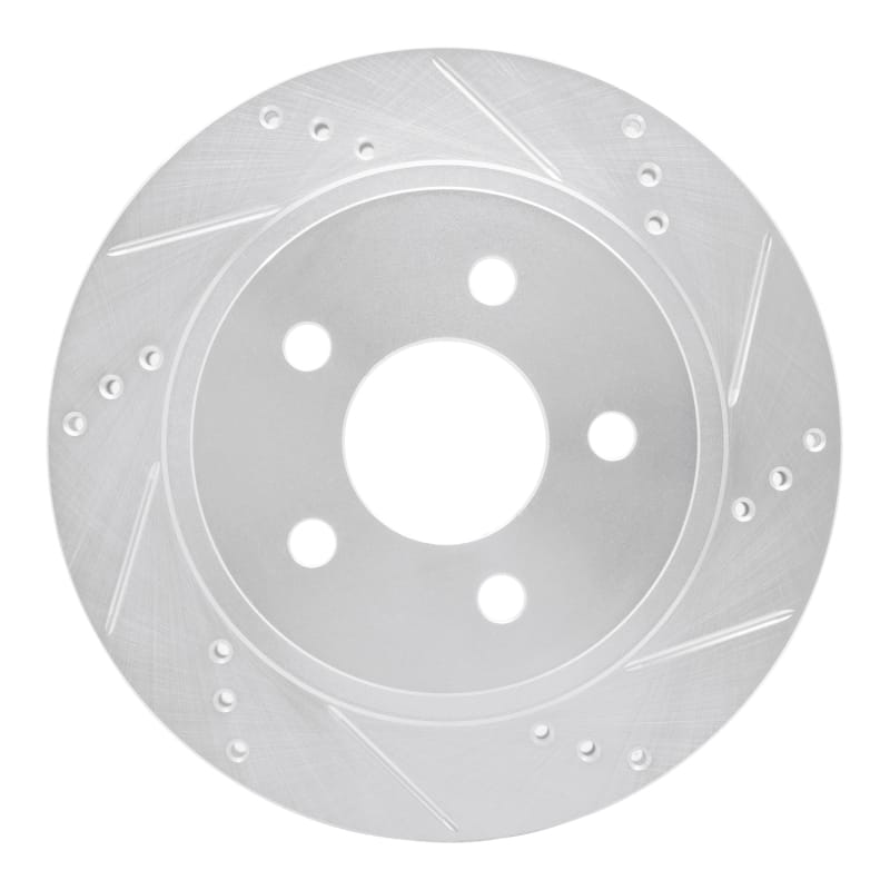 R1 Concepts — R1 93-97 Chevrolet Camaro Rear Right Drilled & Slotted Silver Brake Rotor
R1 Brake Rotor Drill