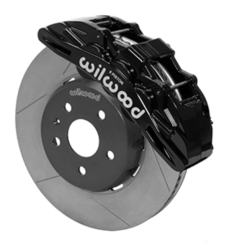 Wilwood — Wilwood SX6R Front Brake Kit 14in Slotted Rotors Black Calipers w/ Lines 16-19 Chevrolet Camaro SS
BRAKE KIT