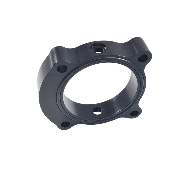 Torque Solution — Torque Solution Throttle Body Spacer 2013+ Hyundai Genesis Coupe 2.0T - Black