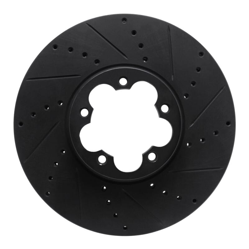 R1 Concepts — R1 15-25 Ford Transit-350 HD/DRW Front Right Drilled & Slotted Black Brake Rotor
R1 Brake Rotor Drill