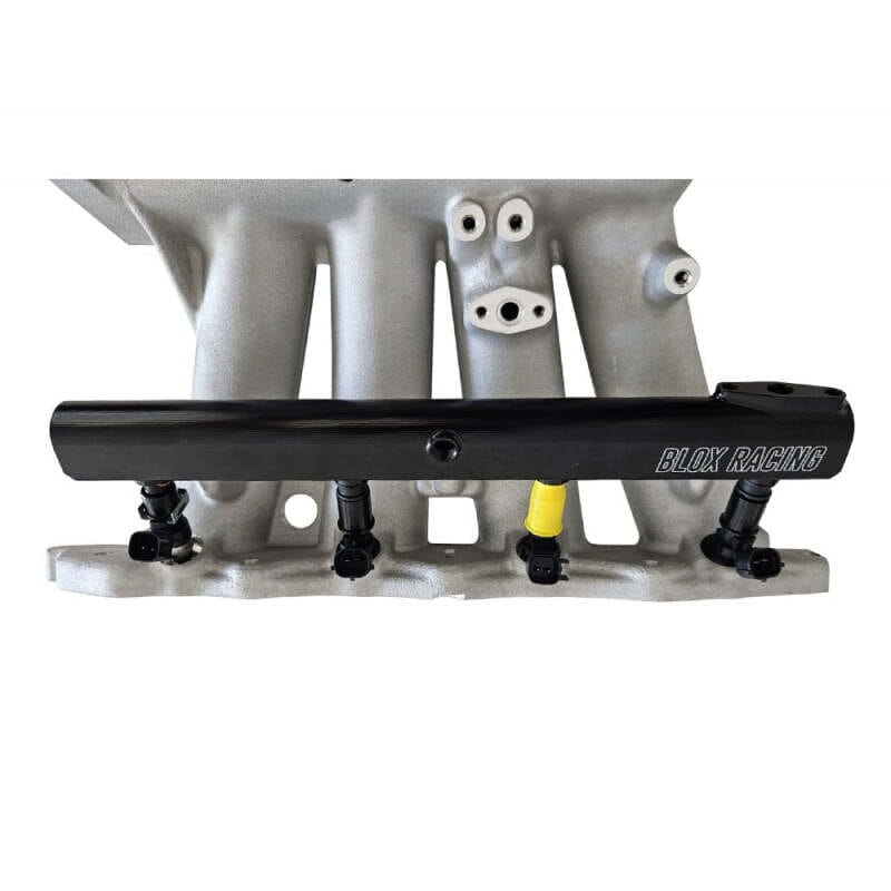 BLOX Racing — BLOX Racing Honda B-Series Xtreme Aluminum Fuel Rail - Black