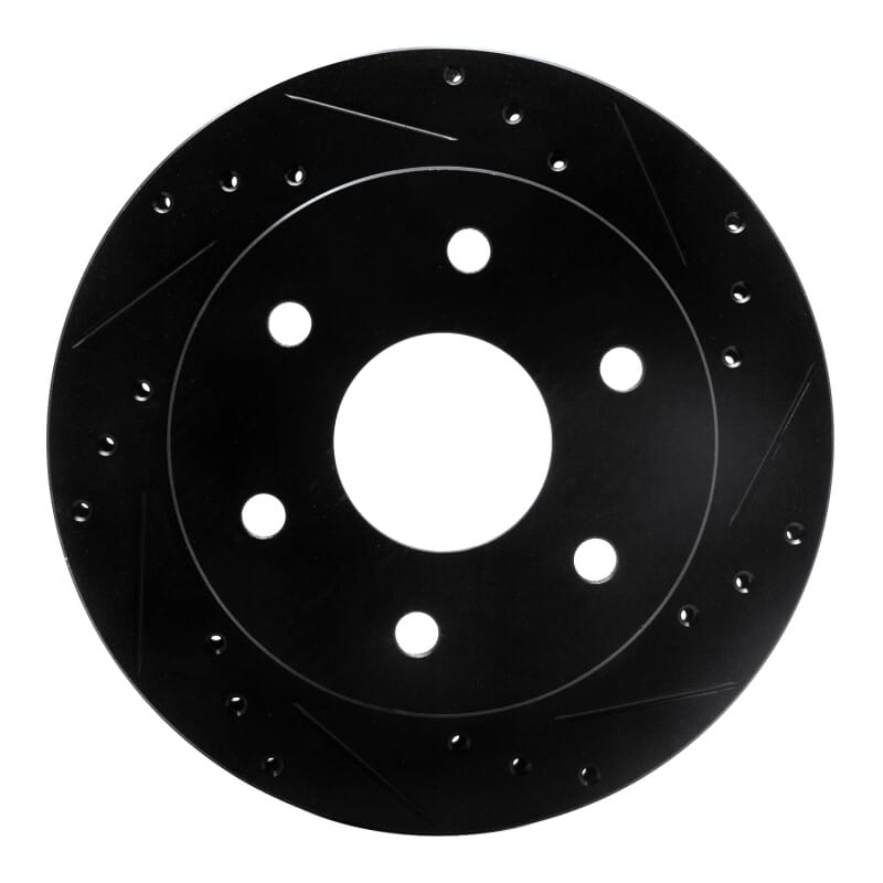 R1 Concepts — R1 1988-1991 Chevrolet K1500 Front Right Drilled & Slotted Black Brake Rotor
R1 Brake Rotor Drill