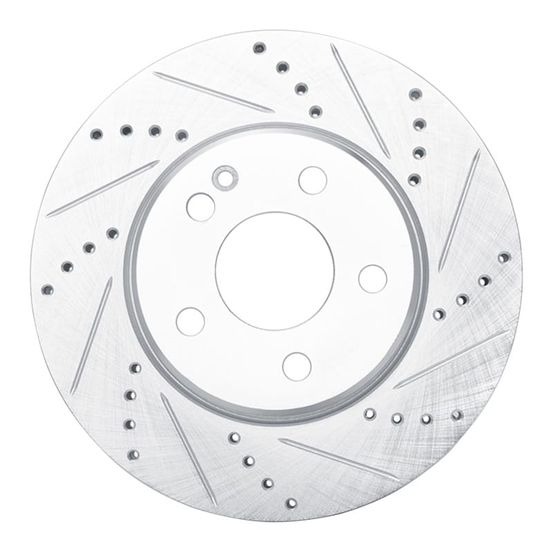 R1 Concepts — R1 06-11 Mercedes-Benz B200 Front Right Drilled & Slotted Silver Brake Rotor
R1 Brake Rotor Drill