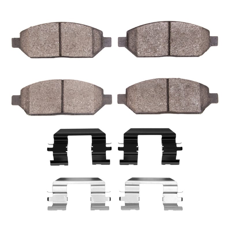 DFC — DFC 17-18 Chevrolet Spark (Mexico) Front 3000 Semi-Metallic Brake Pads and Hardware Kit
DFC Brake Pad Set