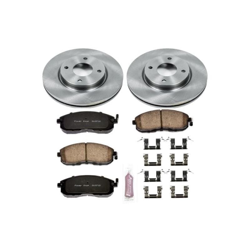 PowerStop — Power Stop 09-14 Nissan Cube Front Autospecialty Brake Kit