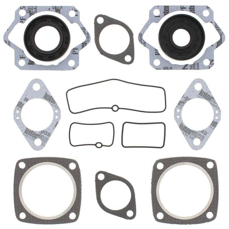 Vertex Pistons — Vertex Gaskets 72-74 Ski-Doo Elite / Alpine Complete Gasket Kit w/ Oil Seals