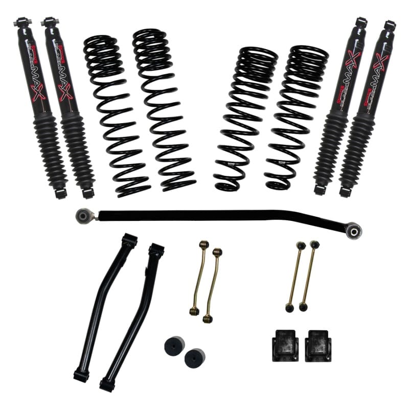 Skyjacker — Skyjacker 3.5in GLAD DSL RUB DRLT Black MAX
3.5 Inch Lift Sys