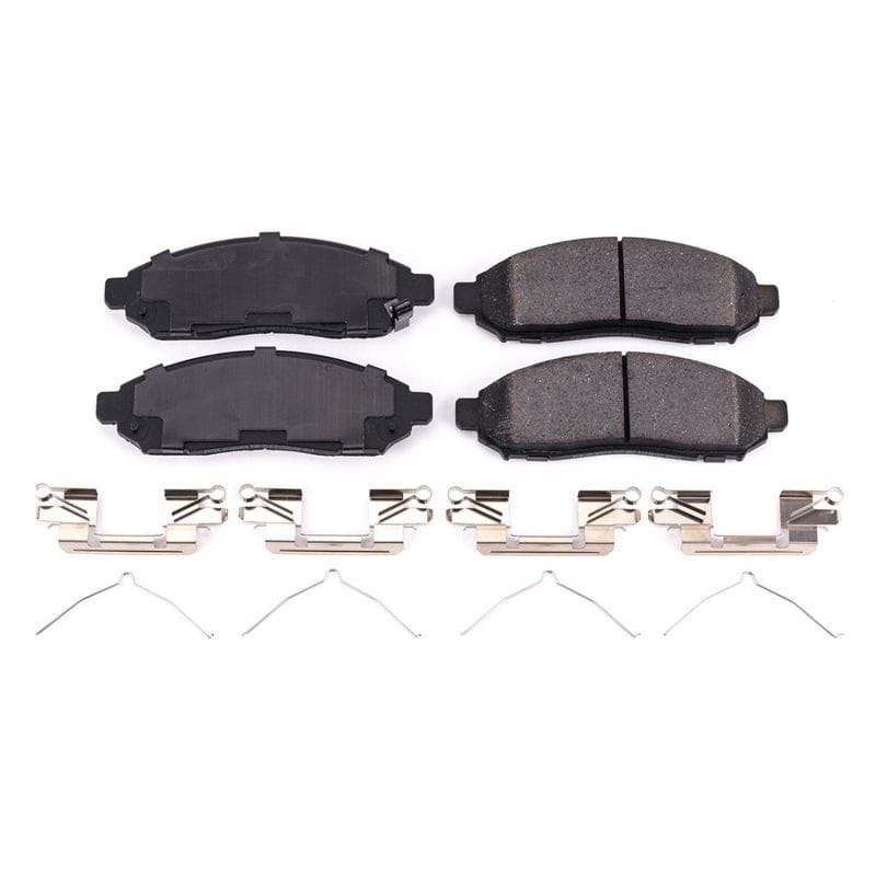 PowerStop — Power Stop 16-18 Chevrolet City Express Front Z17 Evolution Ceramic Brake Pads w/Hardware
Z17 Brake Pads