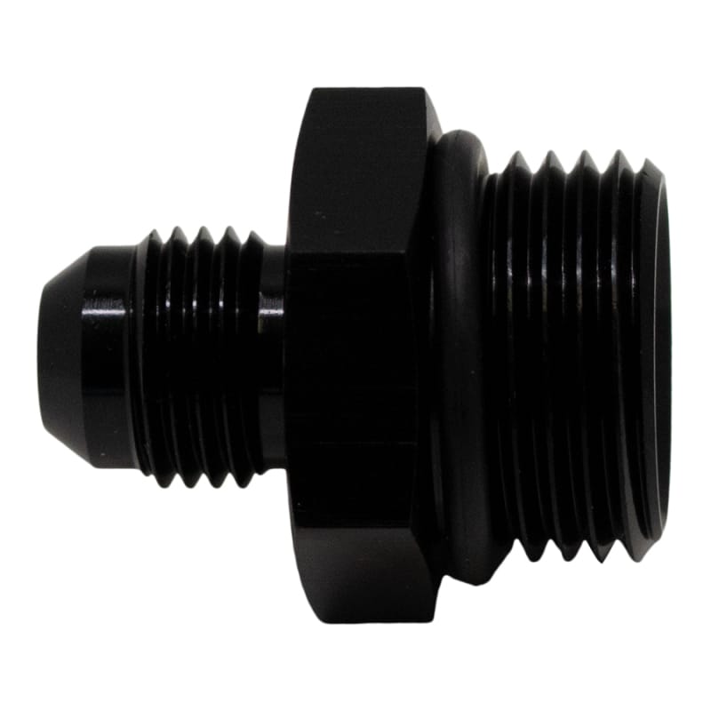 DeatschWerks — DeatschWerks 10AN ORB Male to 6AN Male Flare Adapter (Incl O-Ring) - Anodized Matte Black
Lines & Fittings