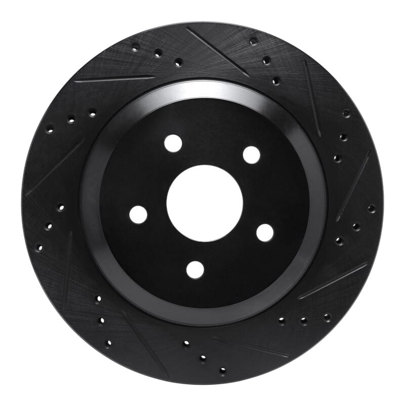 R1 Concepts — R1 04-07 Ford Freestar Rear Right Drilled & Slotted Black Brake Rotor
R1 Brake Rotor Drill
