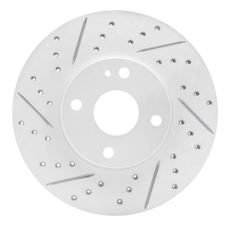 R1 Concepts — R1 16-25 Mazda 2 (Mexico) Front Left Drilled & Slotted Geo-Carbon Rotor
